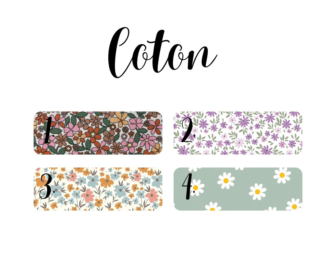 Cotons lavables